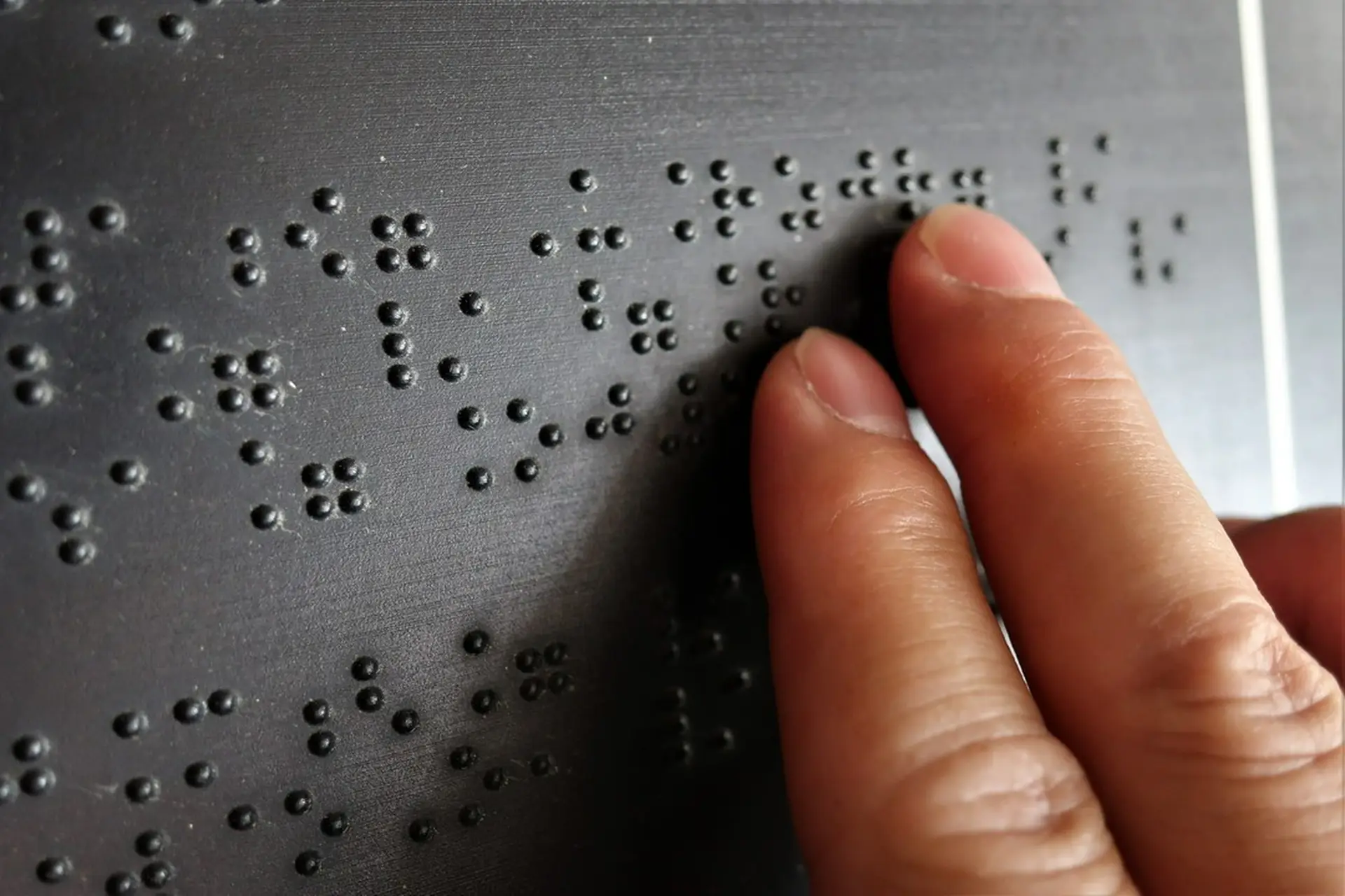 tekst alfabetem Braille’a